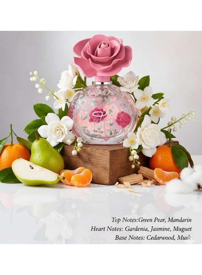 لطافة ليان او دو بارفيوم 100 مل للنساء – عطر زهري شرقي طويل الثبات - Image 3